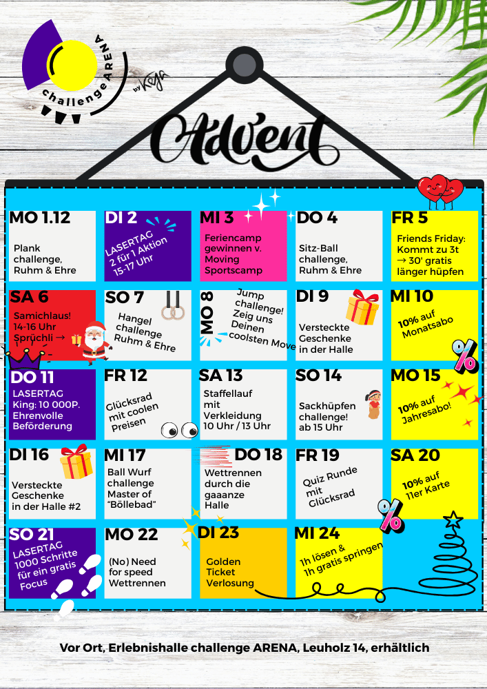 challengeARENA_Adventskalender